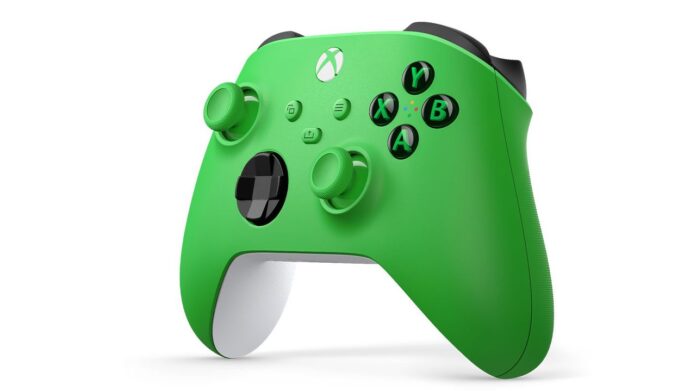 Xbox Velocity green handkontroll