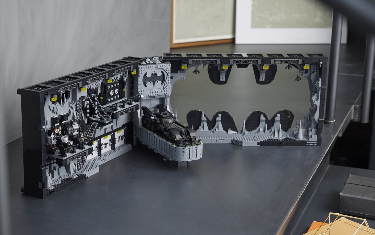 Lego Batcave- Skuggbox