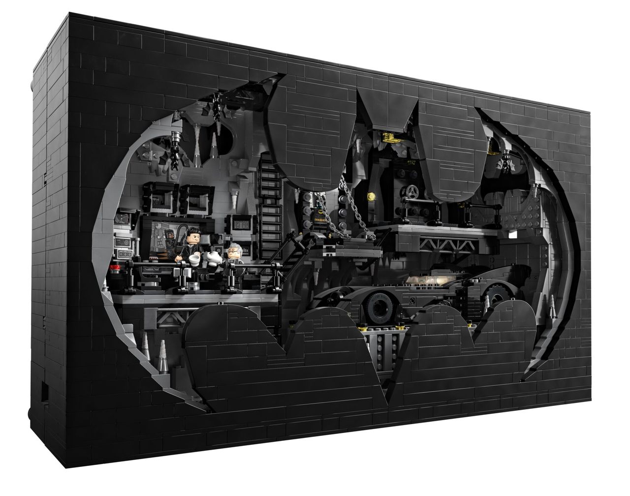 Lego Batcave- Skuggbox