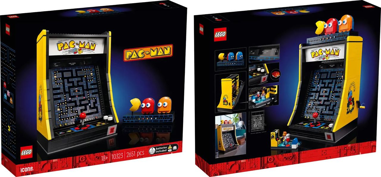 Lego Pac-Man arkadspel