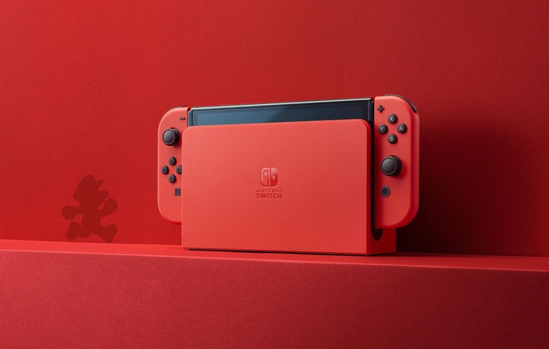 Nintendo Switch Mario Red Edition