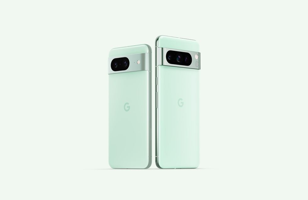 Google Pixel 8 mintgrön