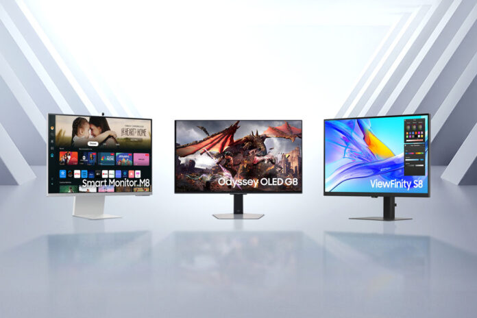 Samsung monitor skärm Odyssey OLED G8