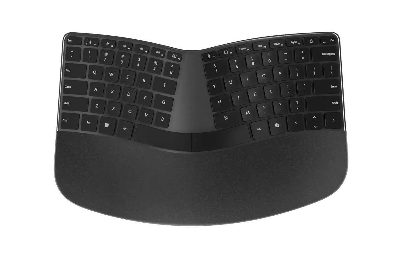 Microsoft Compact Ergonomic Keyboard