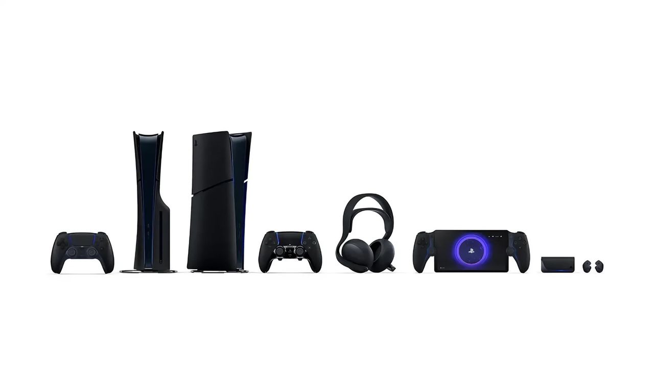 PS5 Midnight black Collection