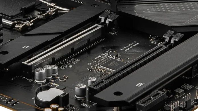 PCIe motherboard