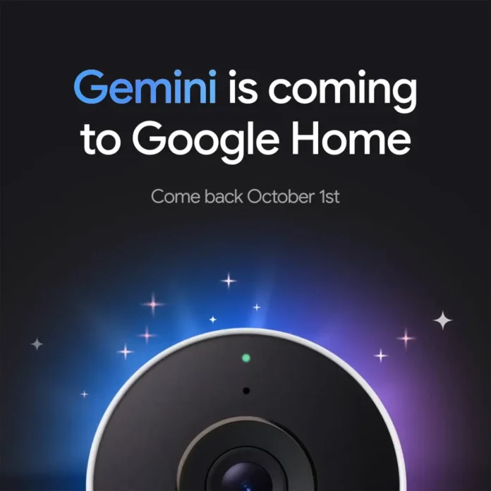 Google Home gemini