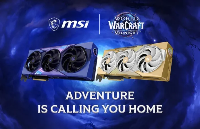 MSI Geforce RTX 5070 World of Warcraft Midnight