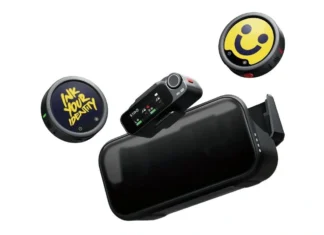 Insta360 Mic Pro: Trådlös mikrofon med unik E ink-skärm Insta360 Mic Pro