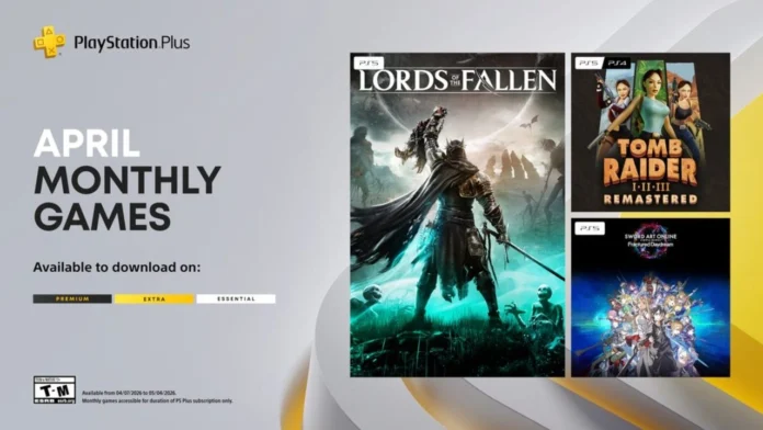 Playstation plus April 2026
