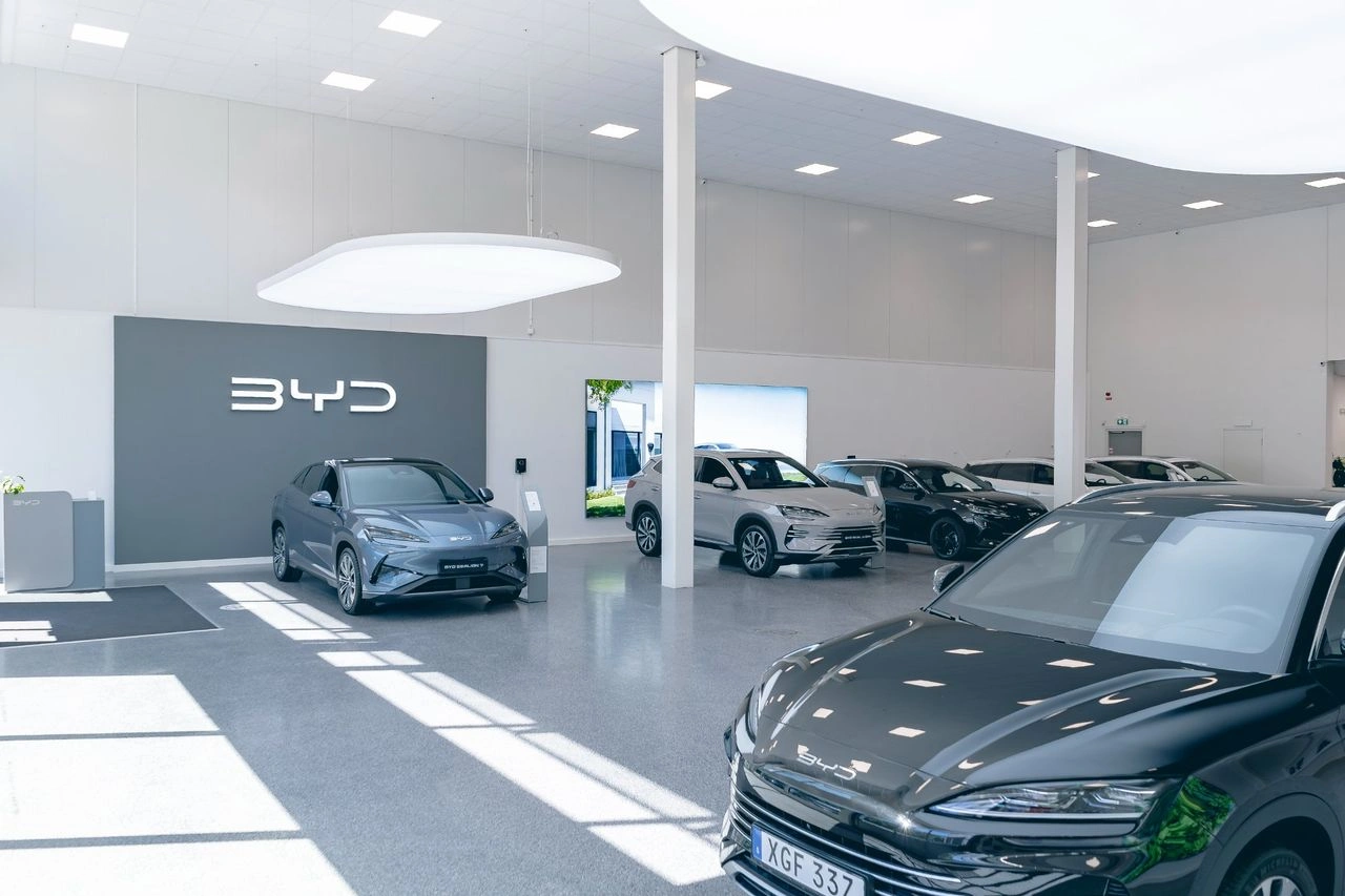 BYD i Segeltorp