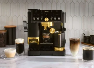 Ninja kaffemaskin: Premiummodell lanserad i samarbete med David Beckham Ninja Luxe Café Pro