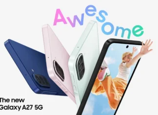 Samsung Galaxy A27 5G lanserad med ny design och processor i mellanklassen Samsung Galaxy A27 5G