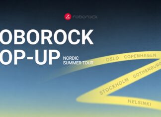Roborock nordiska sommarturné: Pop-up-event i fem städer Roborock sommarturne