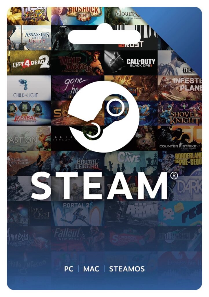 Valve Steam Presentkort